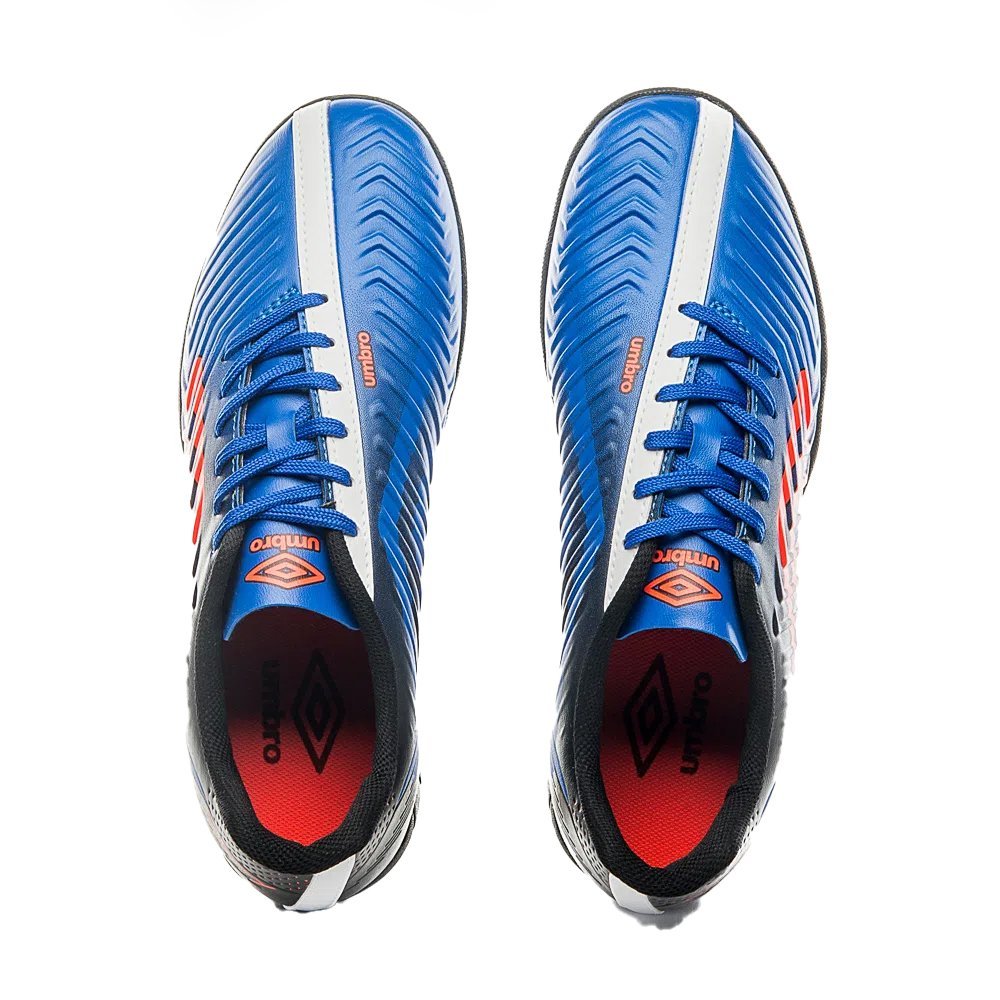 Chuteira Umbro Society Fifty IV Masculino Azul 4