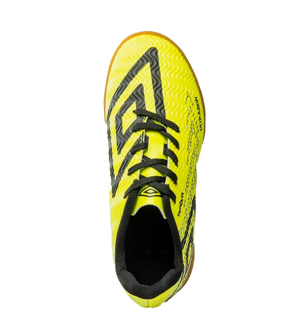 Chuteira Umbro Futsal Ultraskin Jr Infantil Masculino Amarelo 3