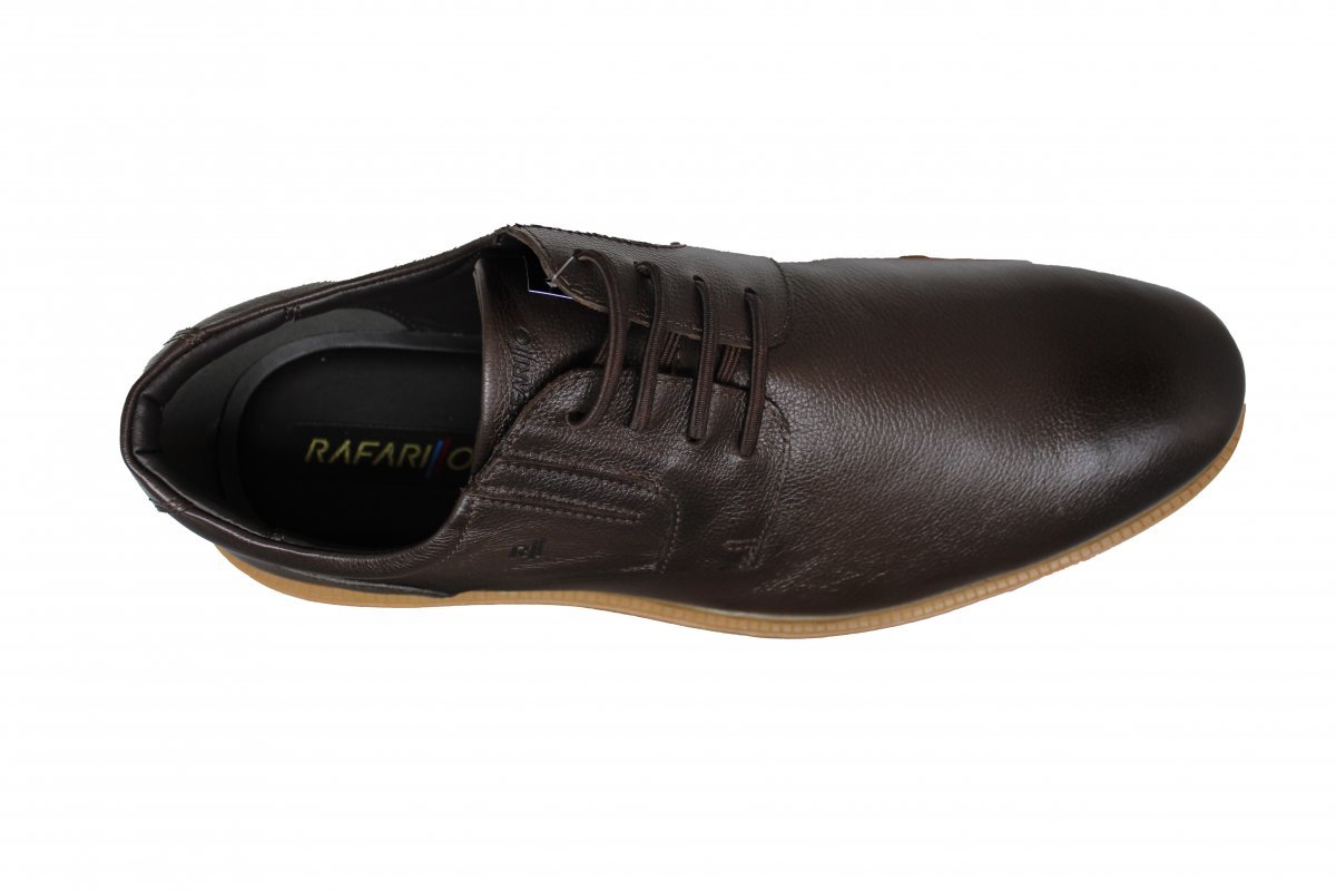 Sapato Casual Rafarillo Linha Conforto 99001 Masculino Marrom 4
