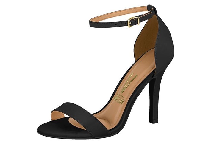 Sandália Salto Fino Vizzano 6249452 Feminino Preto 2