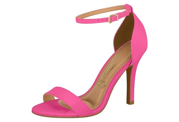 Sandália Salto Fino Vizzano 6249452 Feminino Rosa 2
