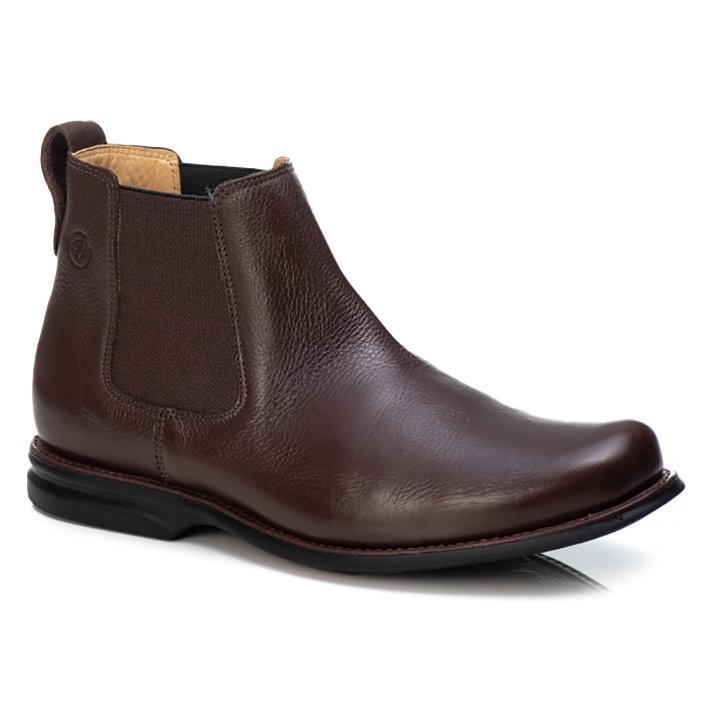 Bota Botina Anatomic Gel 4511 Masculino Marrom 1