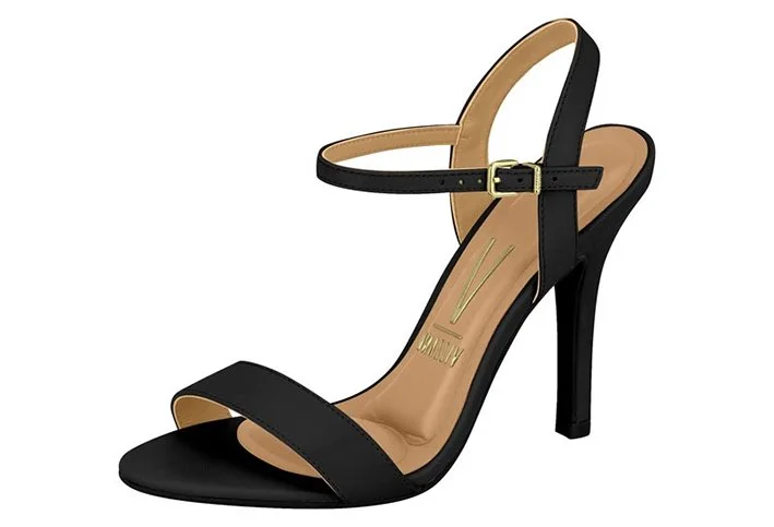 Sandália Salto Alto Vizzano 6249464 Feminina Preto 2
