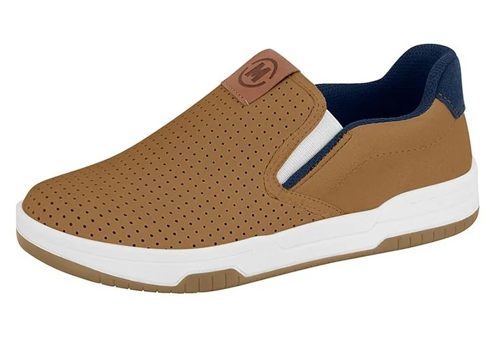 Sapatênis Slip On Molekinho 2852100 Infantil Masculino Marrom 2