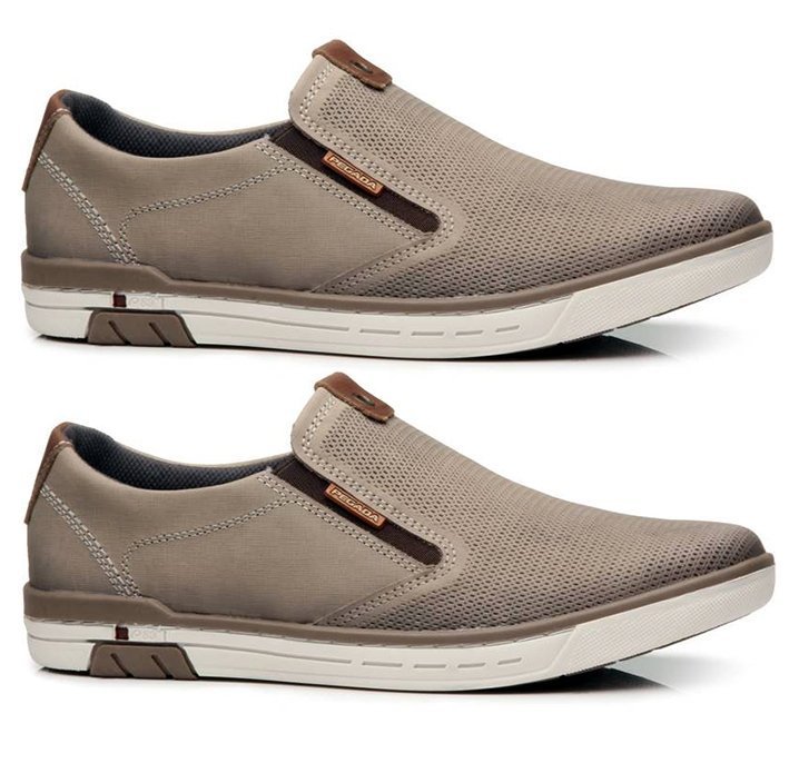 Sapatênis Pegada 119311 Masculino Bege 3