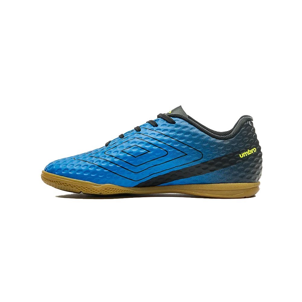 Chuteira Futsal Jr Umbro Warskin Infantil Masculino Azul 2