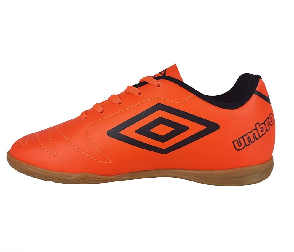 Chuteira Umbro Futsal Class 2.2 Jr Infantil Masculino Laranja 2