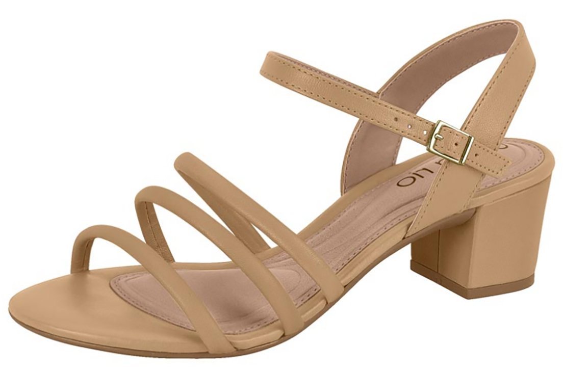 Sandália Beira Rio 82461198 Feminino Bege 2