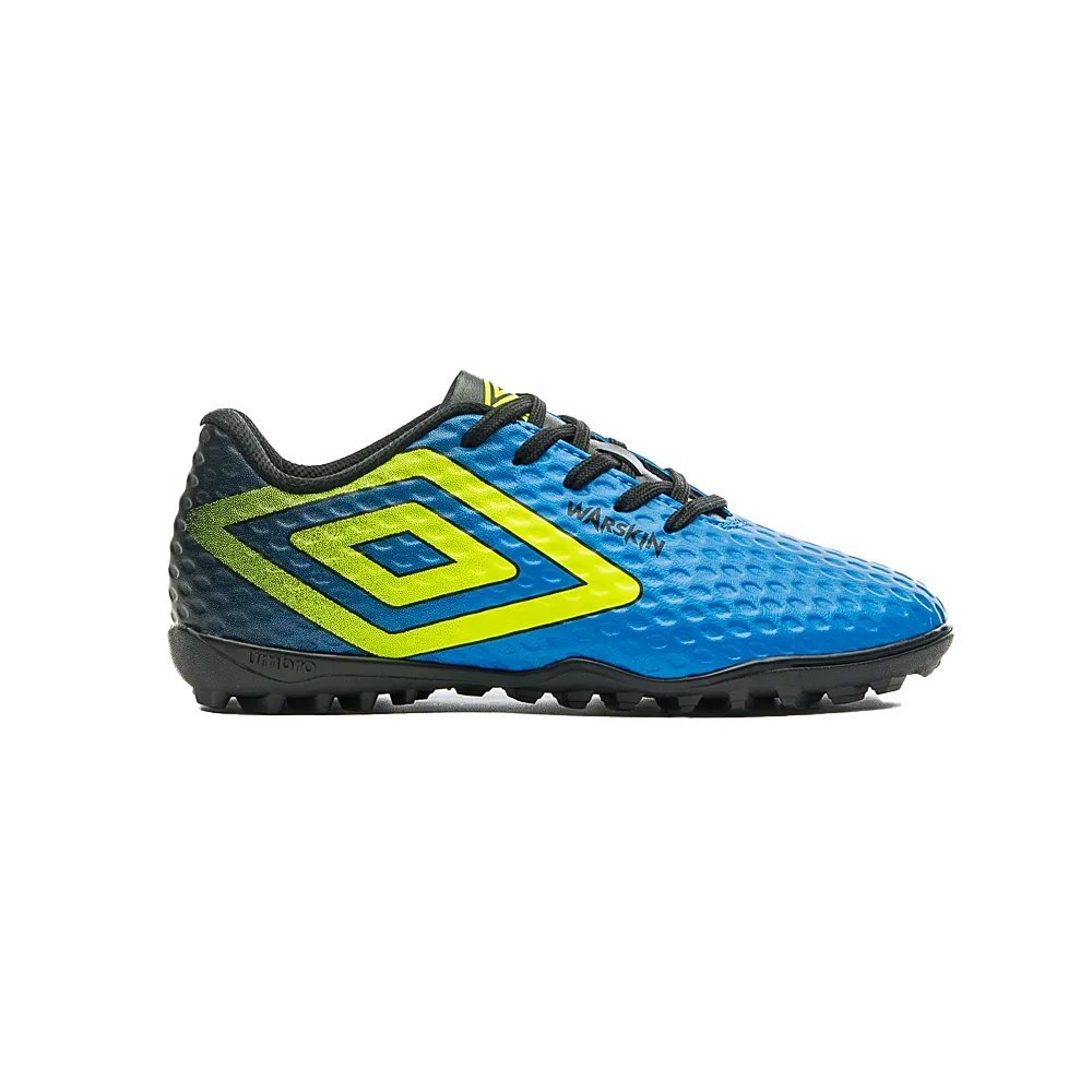 Chuteira Society Warskin Jr Umbro Infantil Masculino Azul 1