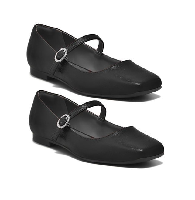 Sapatilha Mary Jane Via Marte 048-009-01 Feminino Preto 3