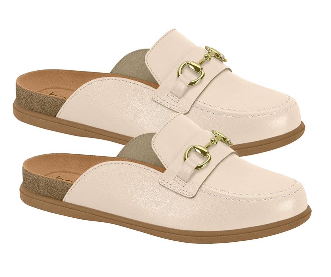 Mule Clog Beira Rio 4317102 Feminino Bege 3