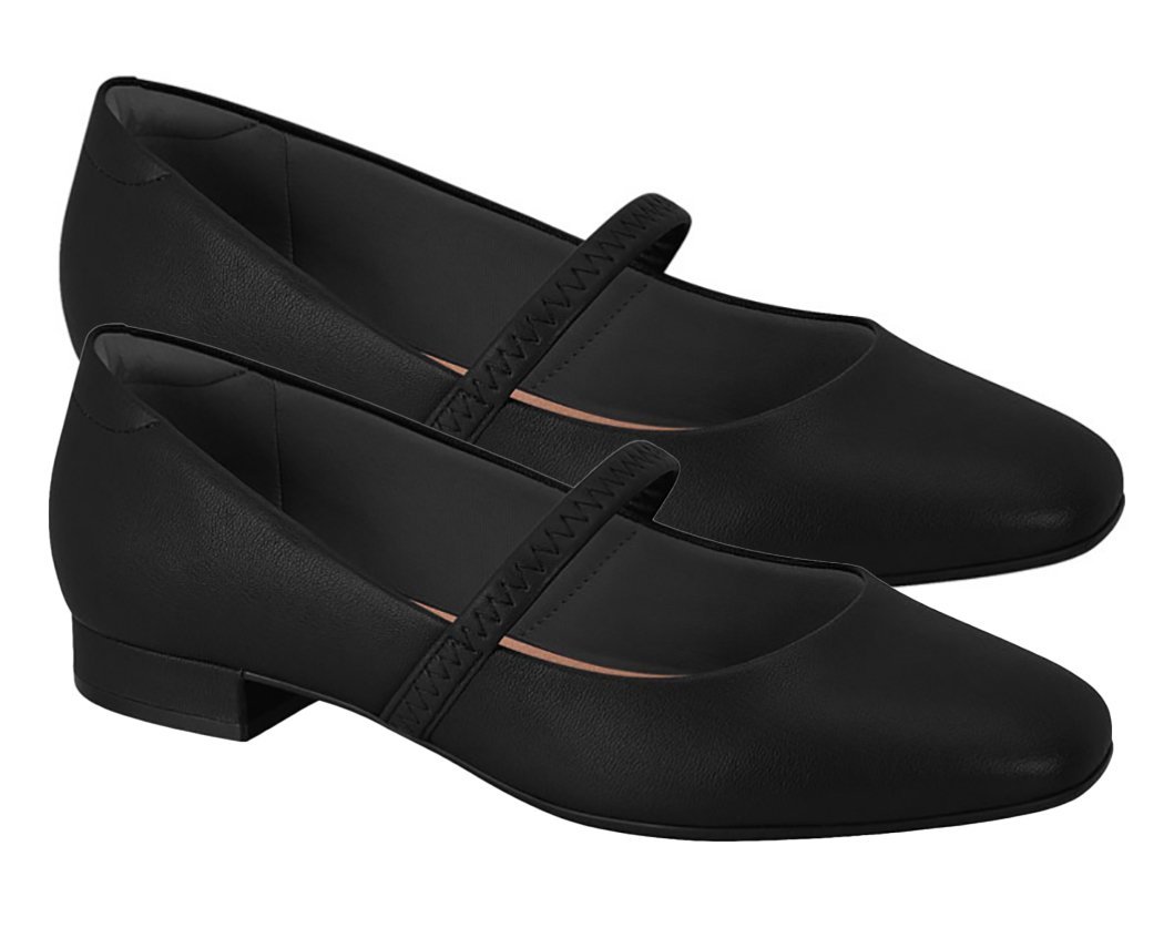 Sapato Beira Rio Mary Jane 4318102 Preto 3