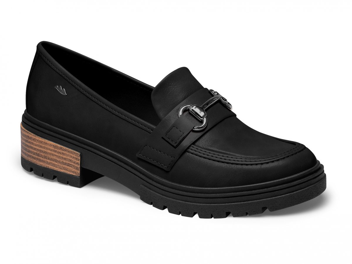 Sapato Tratorado Feminino Dakota Sapato Mocassim Loafer Tratorado