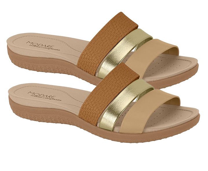 Tamanco Modare 7125200 Feminino Bege 3