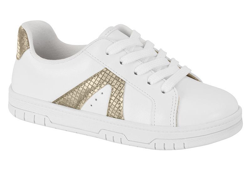 Tênis Casual Molekinha 2562112 Feminino Branco 1