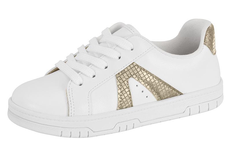 Tênis Casual Molekinha 2562112 Feminino Branco 2
