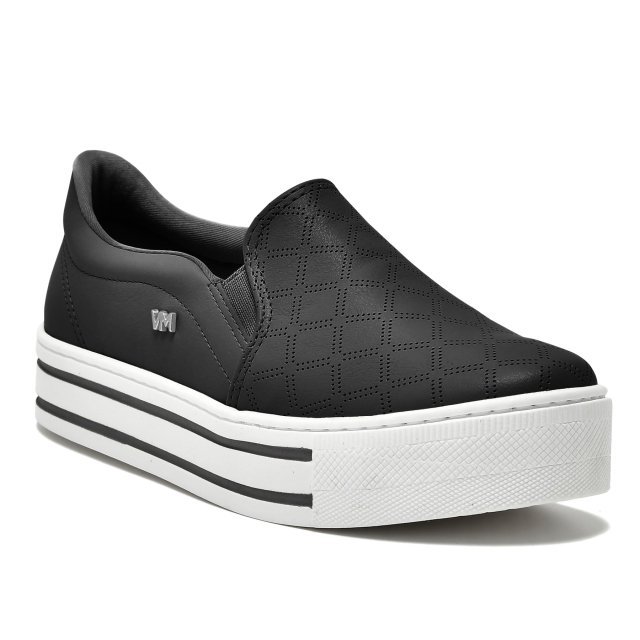 Tênis Casual Slip On Via Marte 010-009-01 Feminino