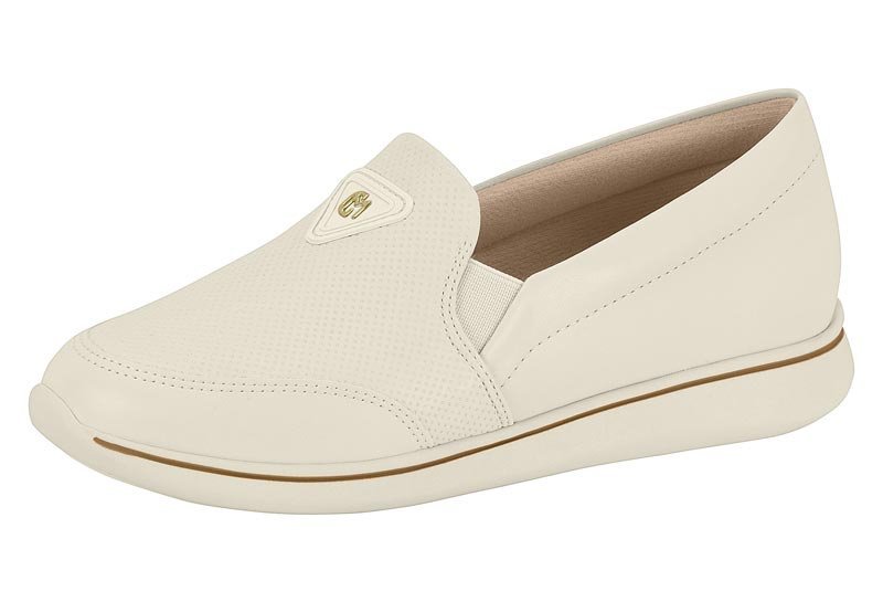 Tênis Casual Slip Modare 7358228 Feminino Branco 2