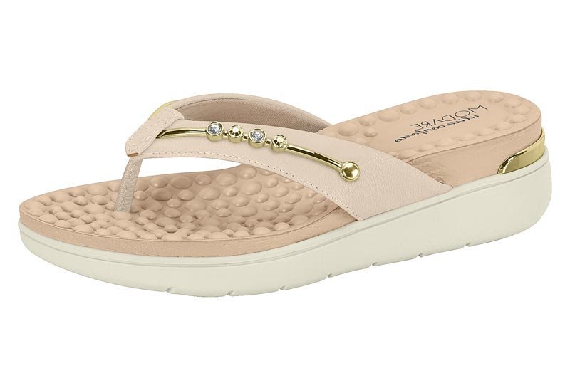 Chinelo Tamanco Modare Ultraconforto 7151115 Feminino Branco 2