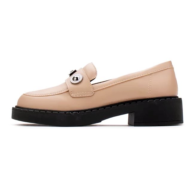 Mocassim Loafer Sua Cia 830815362 Feminino Bege 2