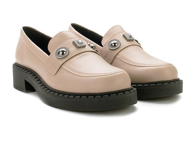 Mocassim Loafer Sua Cia 830815362 Feminino Bege 3