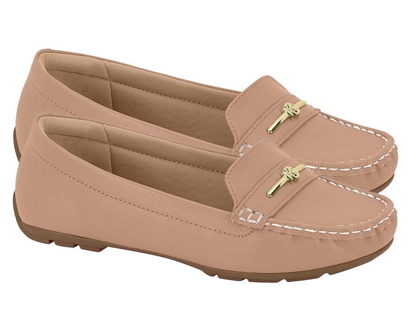 Mocassim Ultra Conforto Modare 7035655 Feminino Bege 3