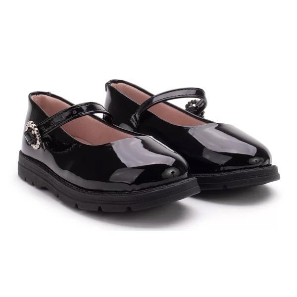 Sapatilha Mary Jane Mini Sua Cia 705500534 Feminino Preto 2