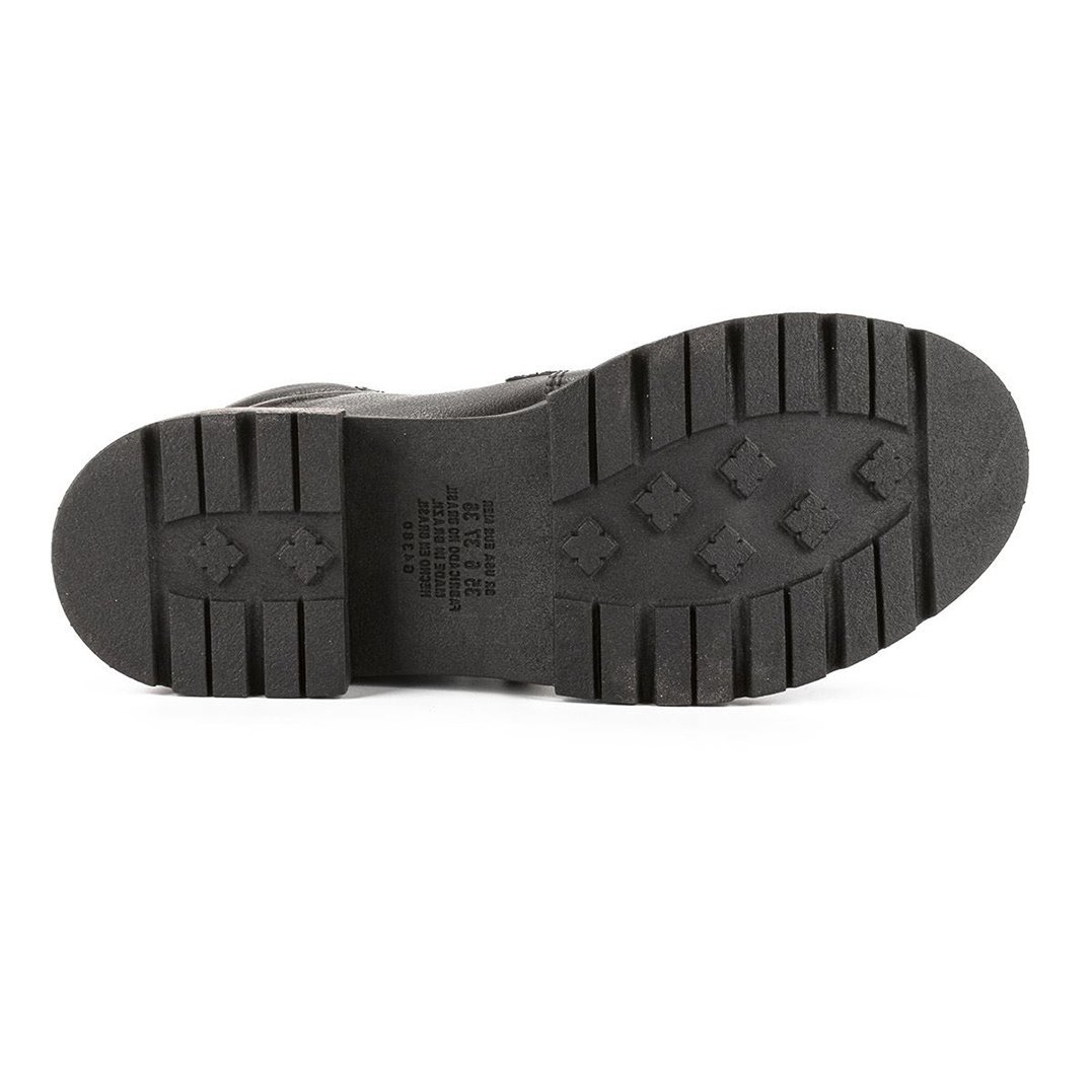 Bota Coturno Em Couro Dakota DA181 Feminino Preto 5