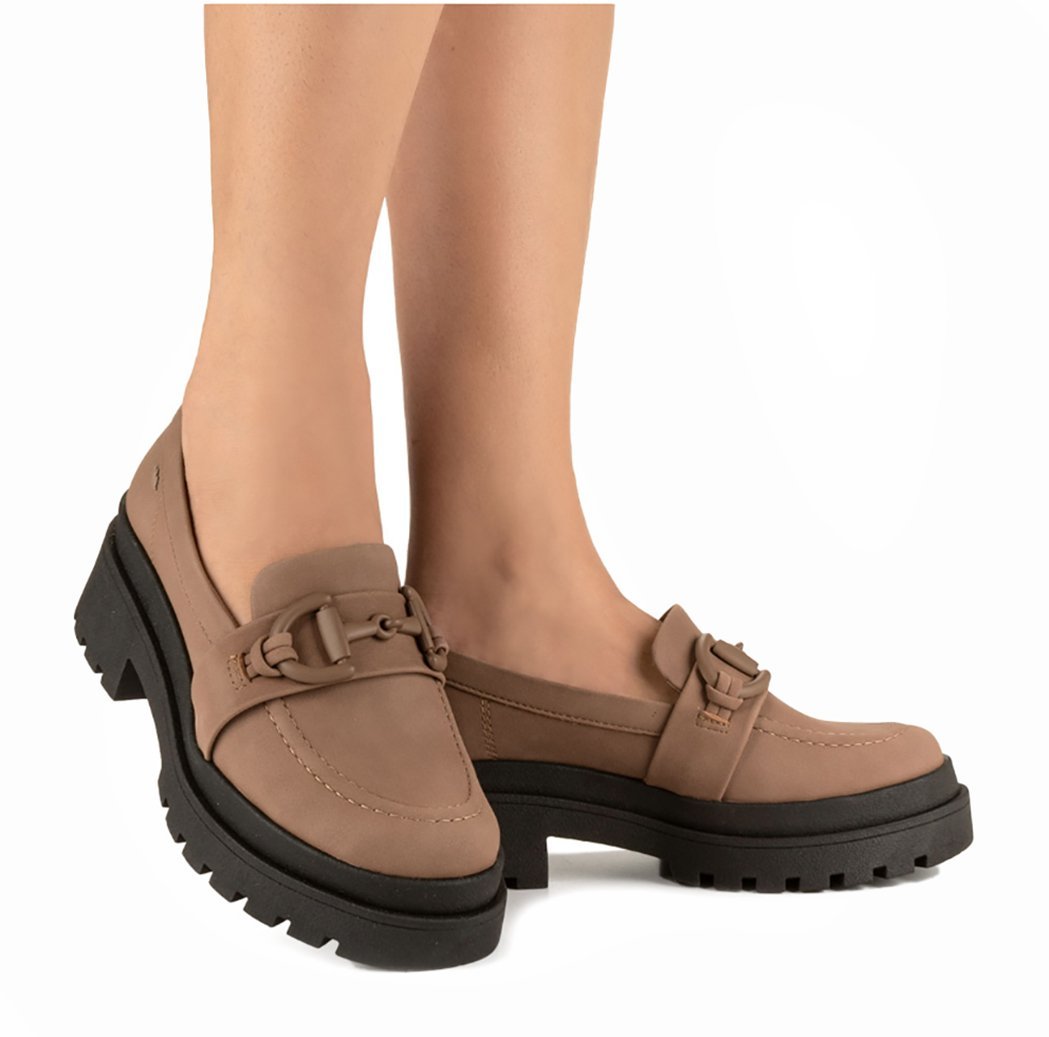 Sapato Mocassim Loafer Dakota DA032 Feminino Marrom 2