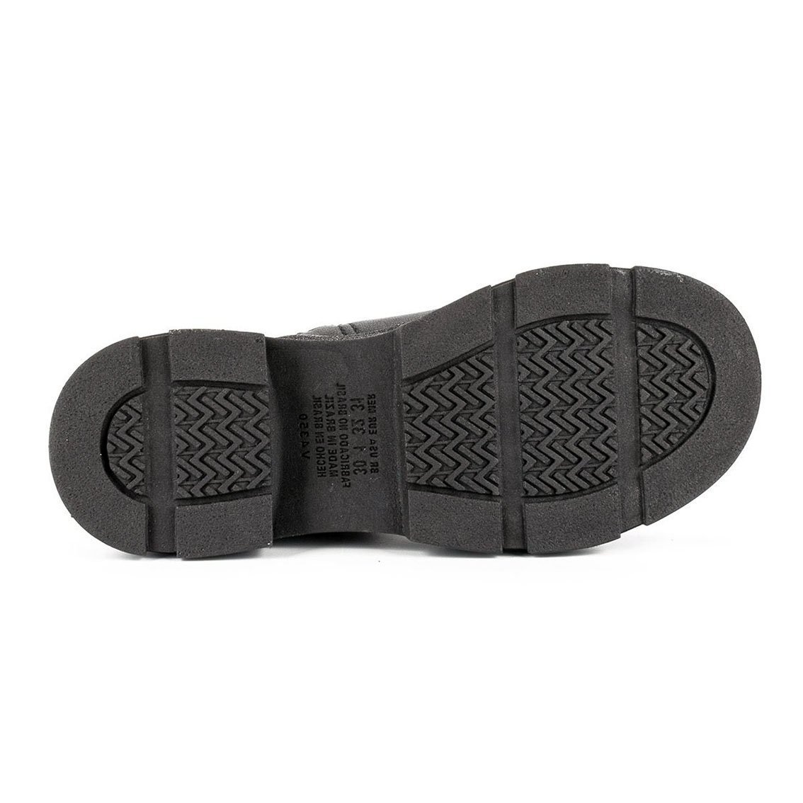 Bota Coturno Pink Cats V4351 Infantil Feminino Preto 5