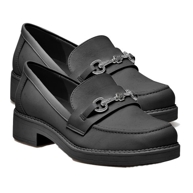 Mocassim Loafer Via Marte 011-003 Feminino Preto 3