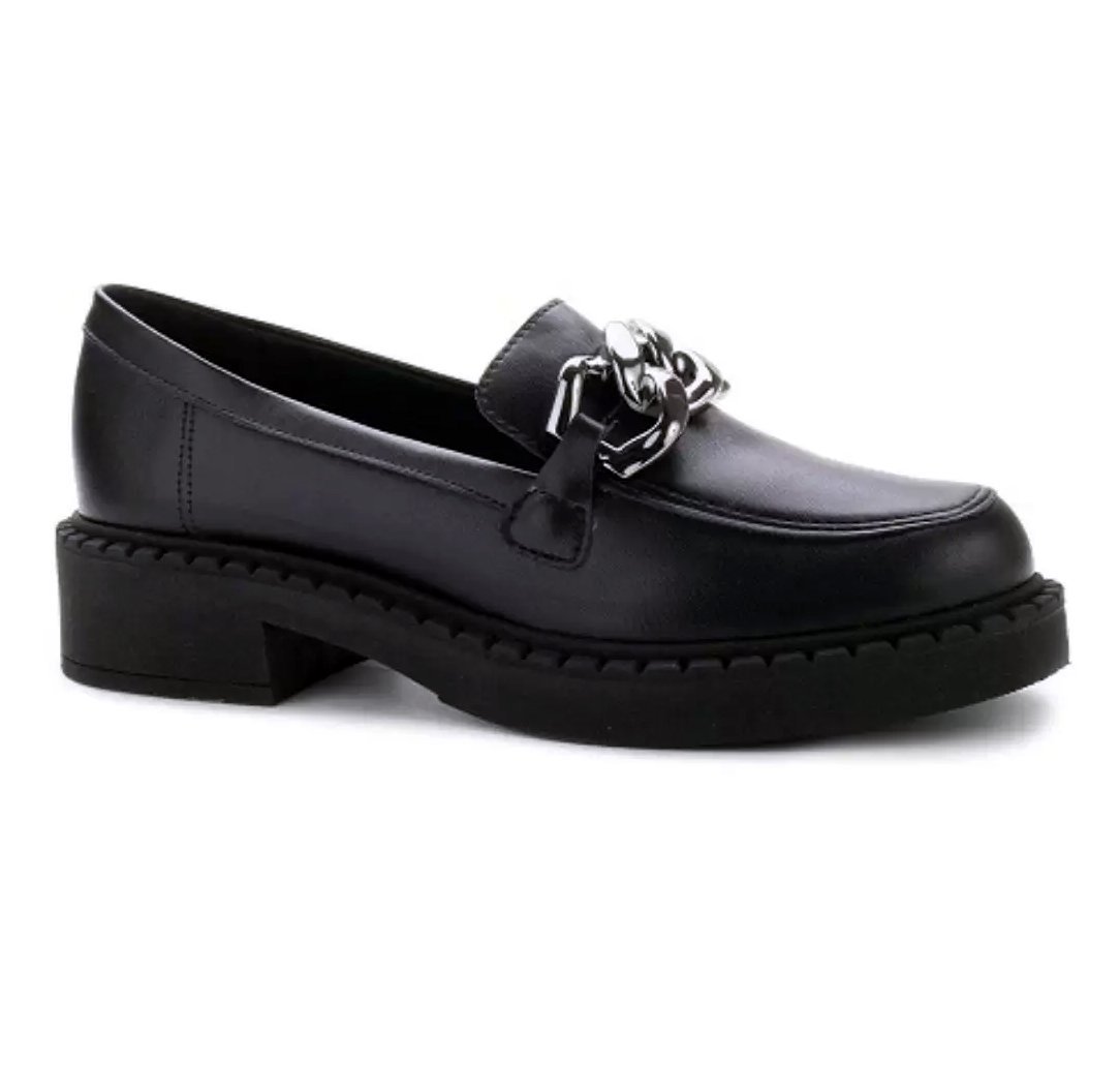 Mocassim Loafer Sua Cia 830815364 Feminino Preto 1