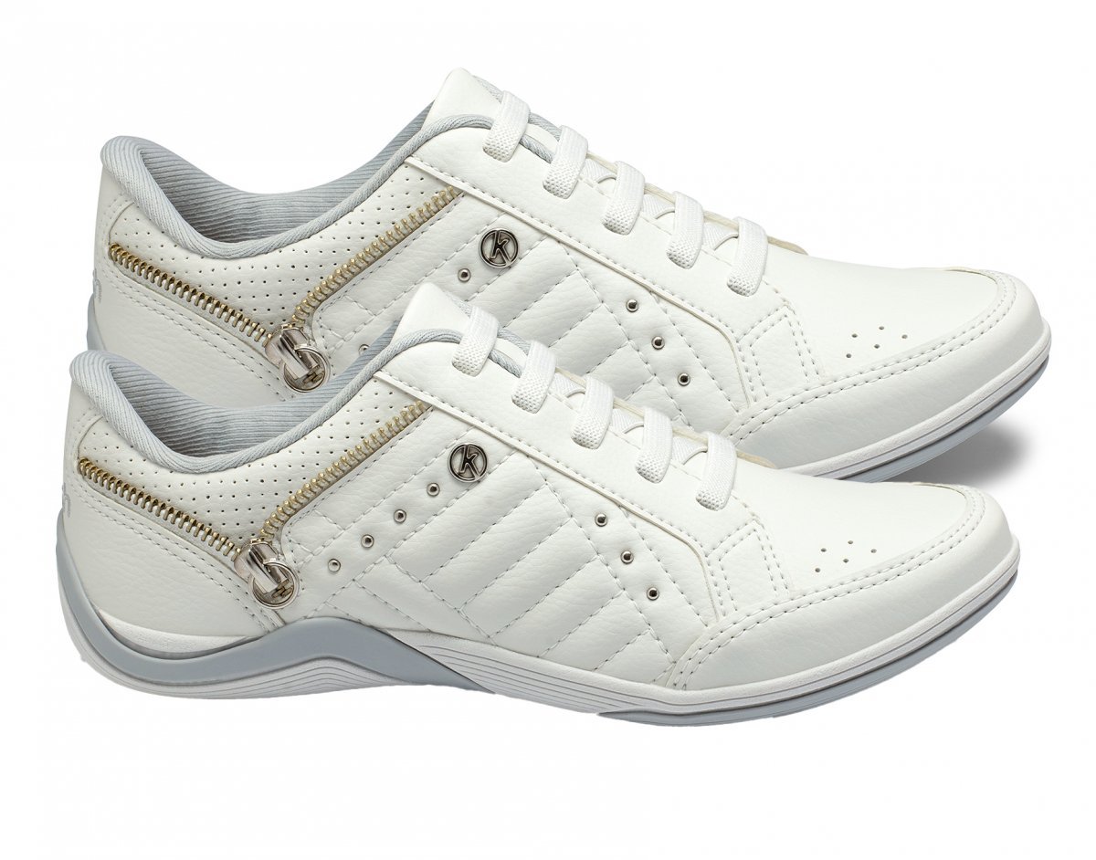 Tênis Casual Kolosh C3661 Feminino Branco 3