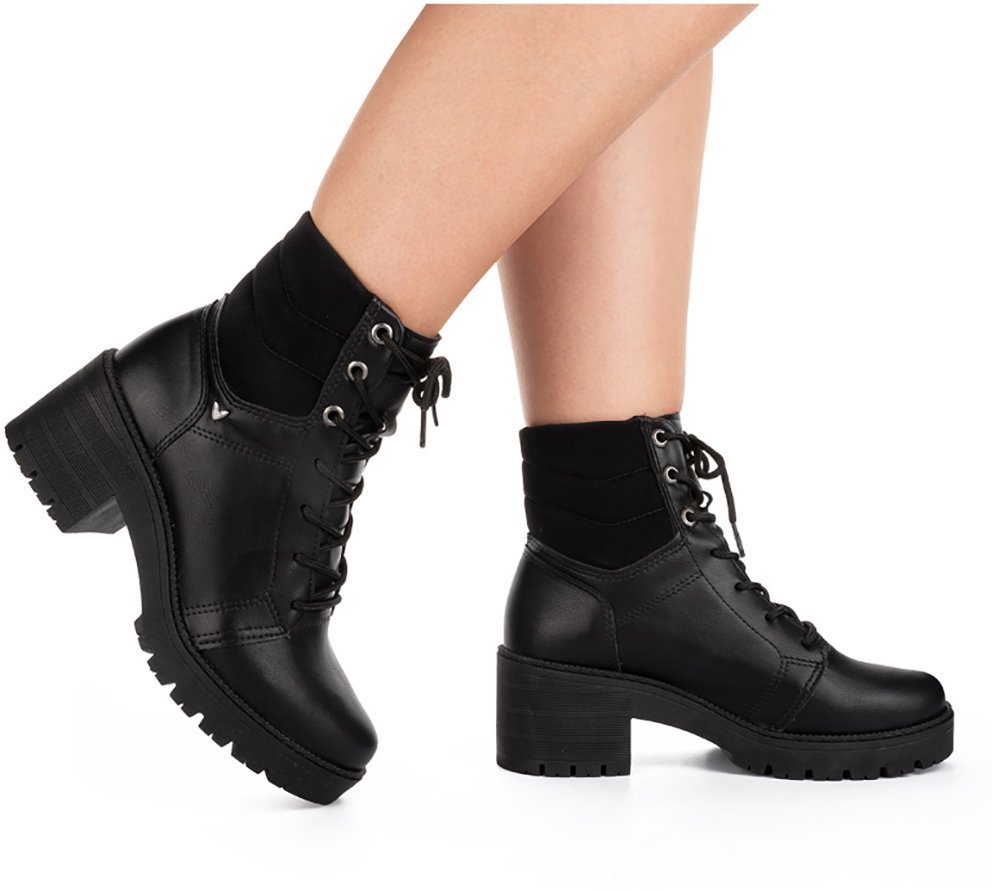 Bota Coturno Mississipi MA082 Feminino Preto 2