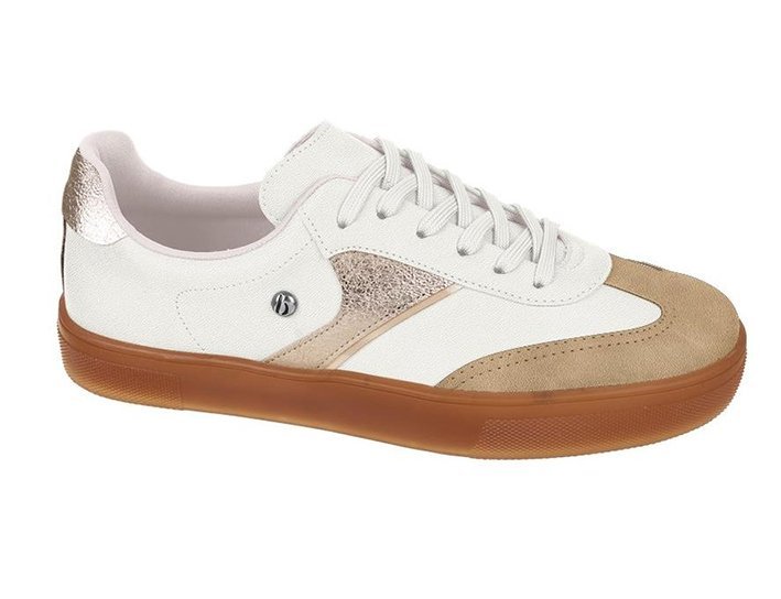 Tênis Casual Samba Bebece T2131 Feminino Branco