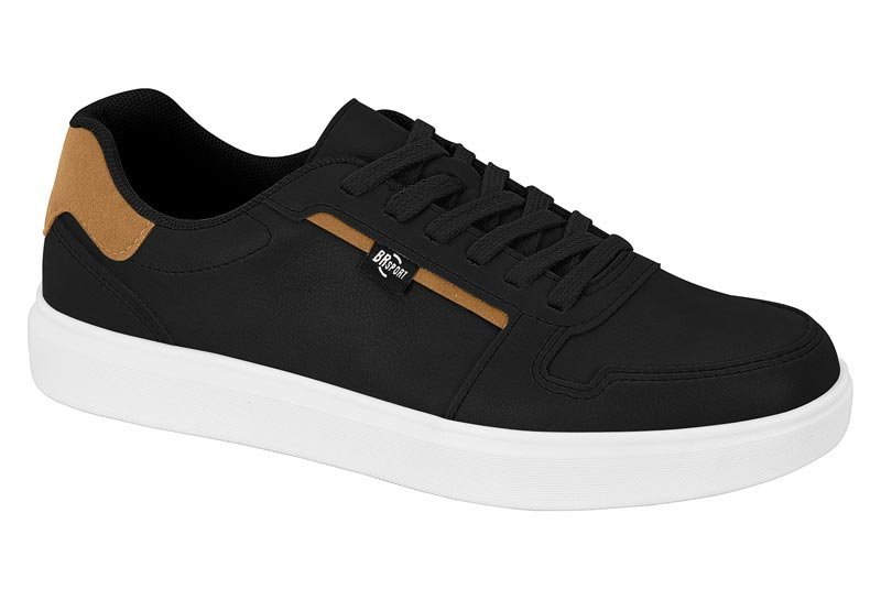 Sapatênis Casual Br Sport 2274113 Masculino Preto 1