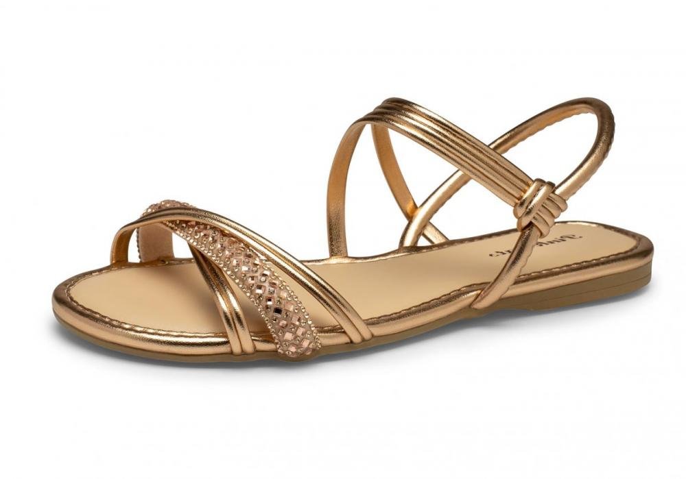 Sandália Rasteira Pink Cats V4821 Infantil Feminino Rosa 2