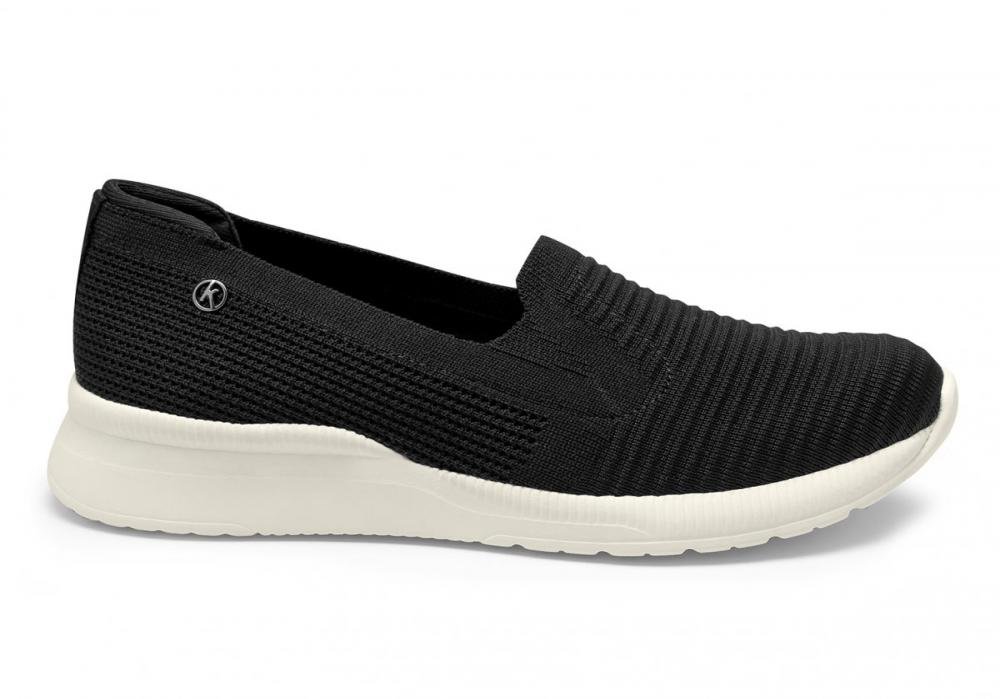 Tênis Esportivo Slip On Kolosh C3154 Feminino Preto 1