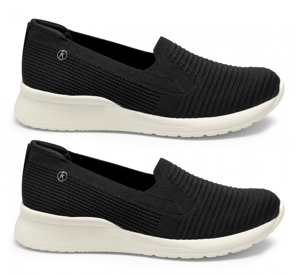 Tênis Esportivo Slip On Kolosh C3154 Feminino Preto 4