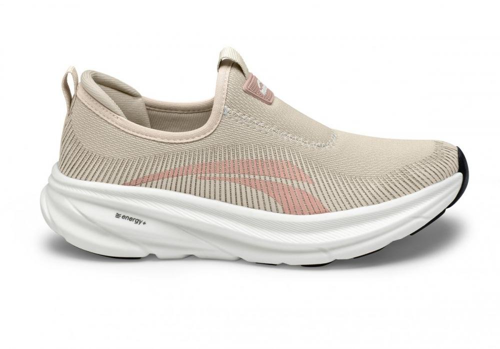 Tênis Esportivo Slip On Kolosh E0343 Feminino Bege 1