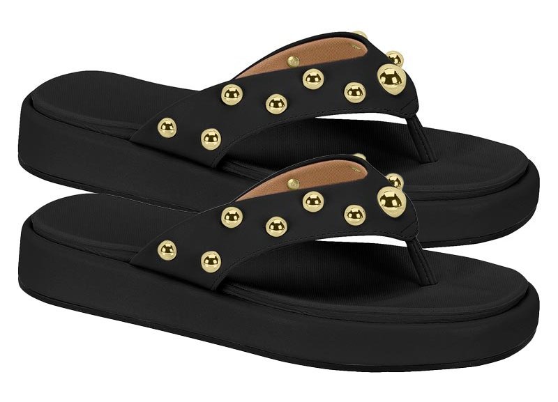 Tamanco Flat Vizzano 6506106 Feminino Preto 3