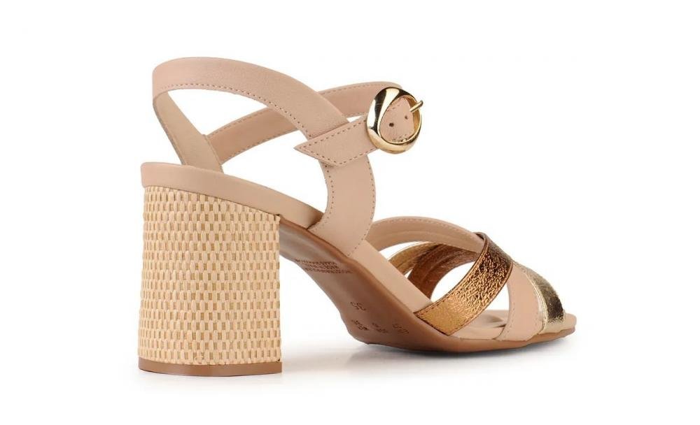Sandália Bebece T6059-463 Feminino Bege 3