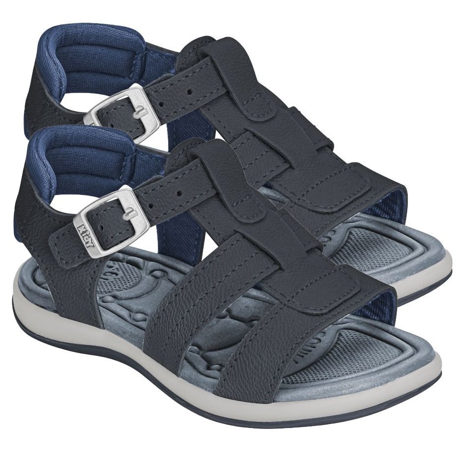 Sandália Papete Kidy 00110320002 Infantil Masculino Azul 3