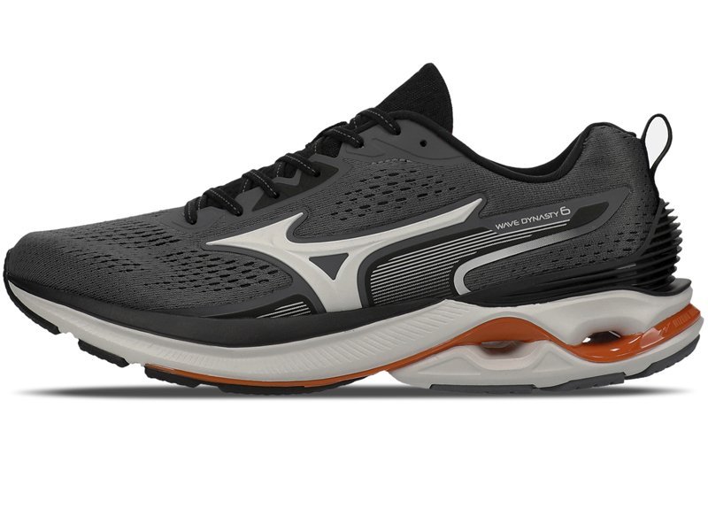 Tênis De Corrida Mizuno Dynasty 6 Running Masculino Preto 2