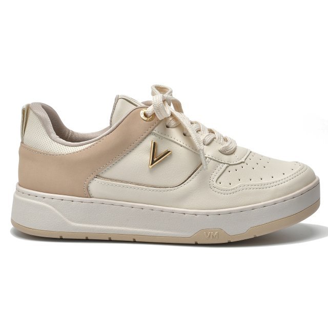 Tênis Casual Via Marte 137-003 Feminino Bege 2