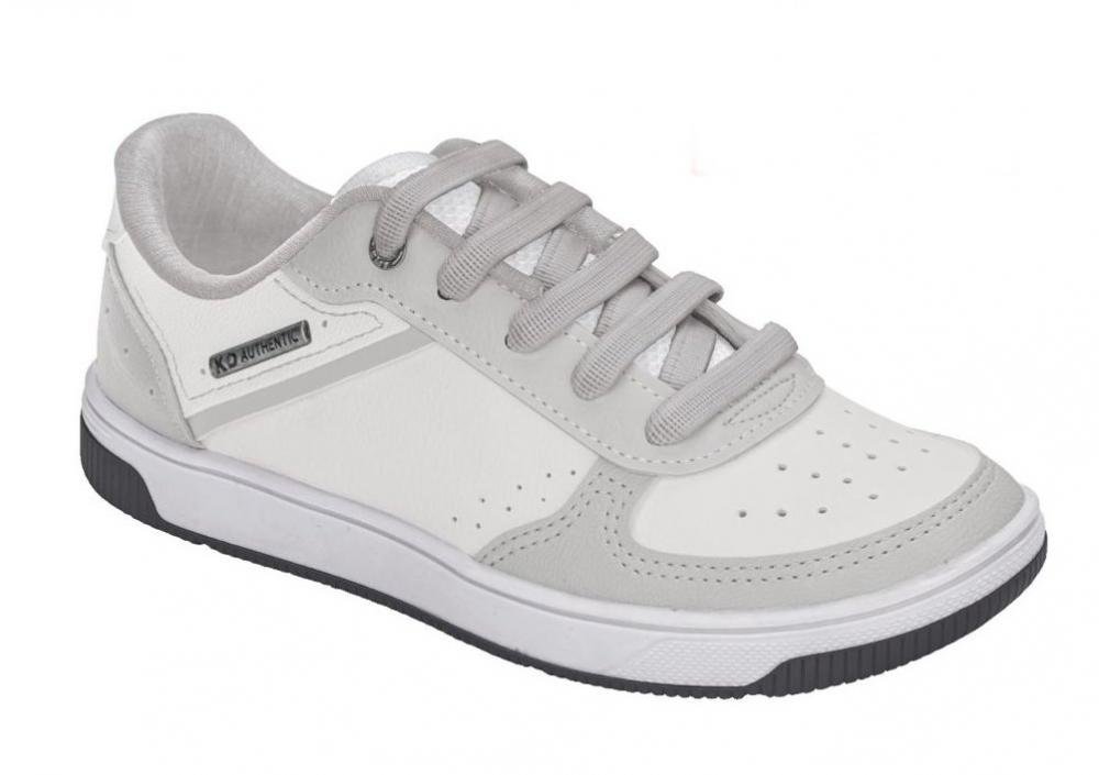  Tênis Casual Firenze 01103720021 Infantil Masculino Branco 1