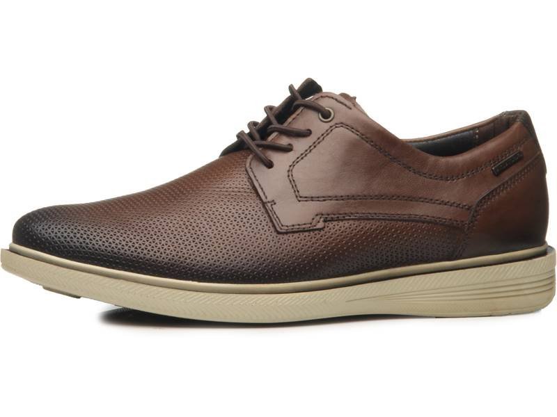 Sapato Casual em Couro Pegada 126106 Masculino Marrom 2
