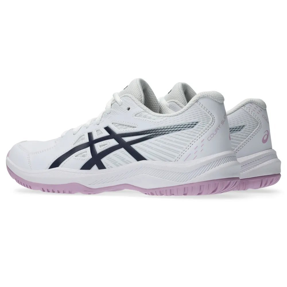 Tênis Asics Court Slide 4 Clay Feminino Branco 6