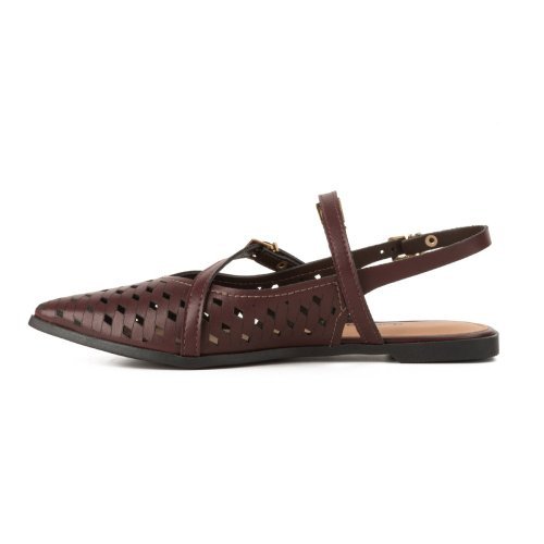 Sapatilha Slingback Dakota D0212 Feminino Marrom 3