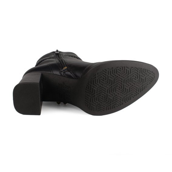 Bota Salto Lato Cano Curto Dakota DA781 Feminino Preto 6